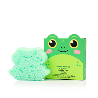 Spongellé - Nature Animals Sponge- bath,BATH SET,Easter,EASTER GIFT,gifts,KIDS,KIDS TOY,Seasonal,SPONGE,spongelle,SPONGELLE BODY BUFFER-Frog-Ace of Grace Women's Boutique