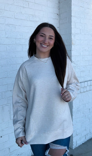 Extreme Soft Side Slit Pullover- clothing,COMFY,comfy sweatshirt,Curvy,fall clothes,Lulu,oversized sweatshirt,PLUS,plus size,PLUS SIZE HOODIE,plus size sweatshirt,PLUS SIZE TOP,plus sizes,plus sweatshirt,pullover,Softstream,Softstreme,sweatshirt,SWEATSHIRTS,Tops-Ace of Grace Women's Boutique