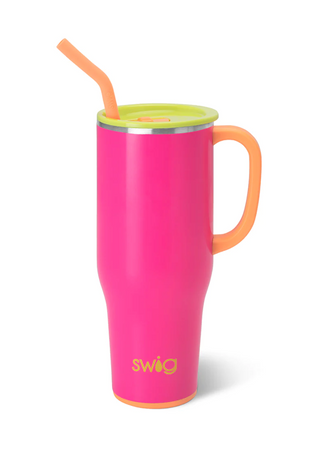Swig Tutti Frutti Mega Mug (40oz)- gifts, SWIG, swig cups, swig life, SWIG MEGA MUG-Ace of Grace Women's Boutique