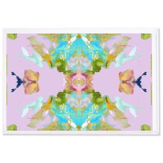 Stained Glass Lavendar | Laura Park x Tart Small Tray- Accessories, coaster, coasters, gifts-Ace of Grace Women's Boutique