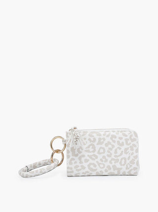 Liv Bangle Wristlet | 5 colors- Accessories, bags, beige wallet, black wallet, BROWN WALLET, gifts, LEATHER WALLET, wallet, WRISTLET-Cheetah-Ace of Grace Women's Boutique
