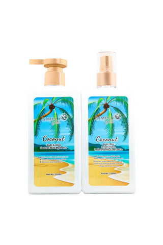 Coconut Body Lotion & Body Mist Set- Body butter,Butter,gifts,Lotion,Self care-Ace of Grace Women's Boutique
