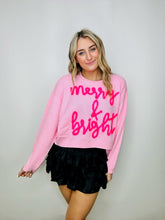 Queen of Sparkles Pink Merry & Bright Top