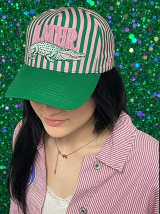 Later Gator Cap- cap,HAT,hats,later-Ace of Grace Women's Boutique