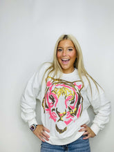Tiger Long Sleeve Sequin Sweatshirt