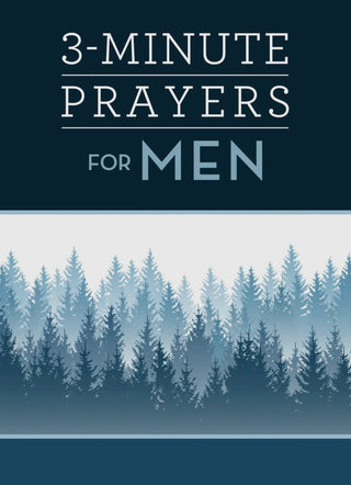3-Minute Prayers for Men- Bible,book,Books,Devotion,devotional,gifts,men,MEN GIFTS,MEN'S GIFTS,mens,Mens Corner-Ace of Grace Women's Boutique