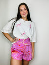 Multi Mix Free Movement Shorts | 2 Colors- ACTIVE SHORTS, flowy shorts, HIGH RISE SHORTS, PAPERBAG WAIST SHORTS, shorts-Ace of Grace Women's Boutique