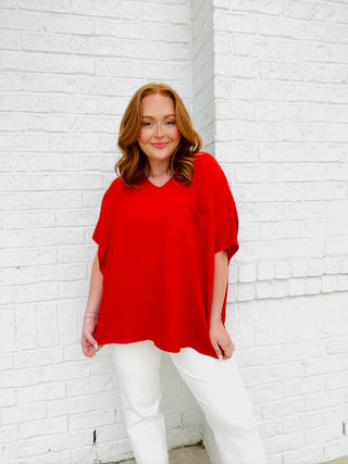 Perfect For Work Top | 3 colors- Curvy, oversized, OVERSIZED TOP, Perfect for work, summer work top, Tops, work, WORK SHIRT, WORK TOP-Ace of Grace Women's Boutique