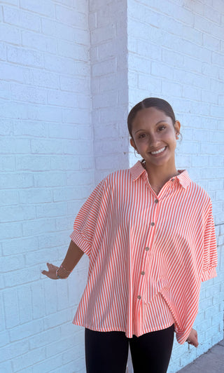 Woven Striped Boxy Top | Multiple colors- clothing,Curvy,ROOMY,Seasonal,Stripe,STRIPED,STRIPED TOP,stripes,Tops-Ace of Grace Women's Boutique