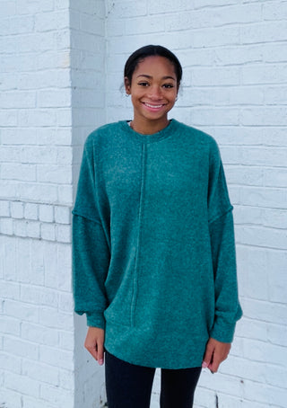 Soft Oversized Hacci Top- Curvy,Hacci,oversized,oversized sweater,oversized sweatshirt,OVERSIZED TEE,OVERSIZED TOP,PLUS,plus size,plus size sweater,pullover,SWEATER,Tops-Ace of Grace Women's Boutique