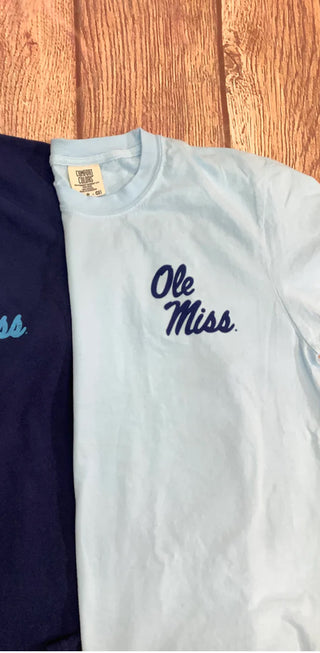 Speckle Bellies Ole Miss Stadium Tee- clothing, Graphic Tees, MEN'S SHIRT, mens, Mens Corner, MENS TSHIRT, Tops-Ace of Grace Women's Boutique