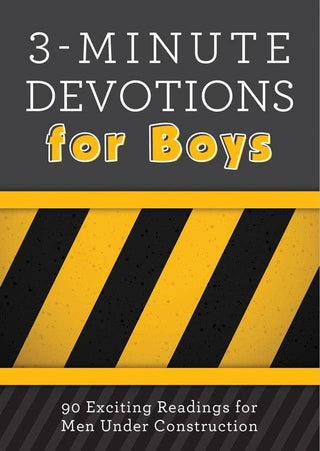 3 - Minute Devotions For Boys- book,Books,Devotion,devotional,gifts-Ace of Grace Women's Boutique
