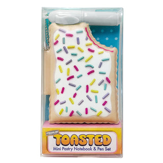 Toaster Pastry Mini Puffy Notebooks w/ Pen- gifts-Ace of Grace Women's Boutique