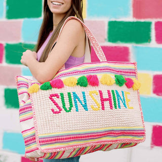 Sunshine Oversized Tote Style Beach Bag- Accessories,accessory,bags,beach,beach bag,BEACH COSMETIC BAG,BEACH TOTE-Ace of Grace Women's Boutique