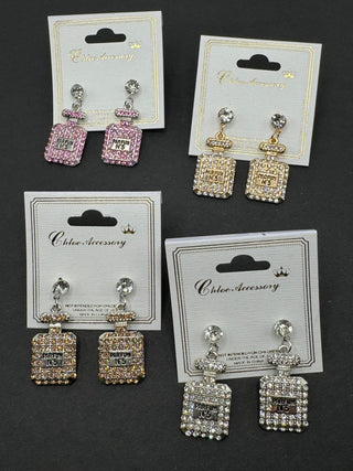 Parfum No.5 earrings- LIVESALE-Ace of Grace Women's Boutique