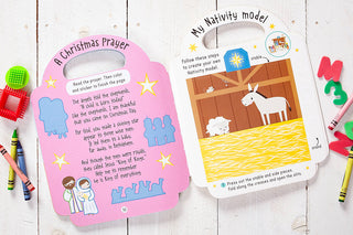 The Story of Christmas (Christmas Sticker Activity Book)- Bible,Devotion,devotional,GIFT,gift idea,GIFT IDEAS,GIFT SET,gifts-Ace of Grace Women's Boutique