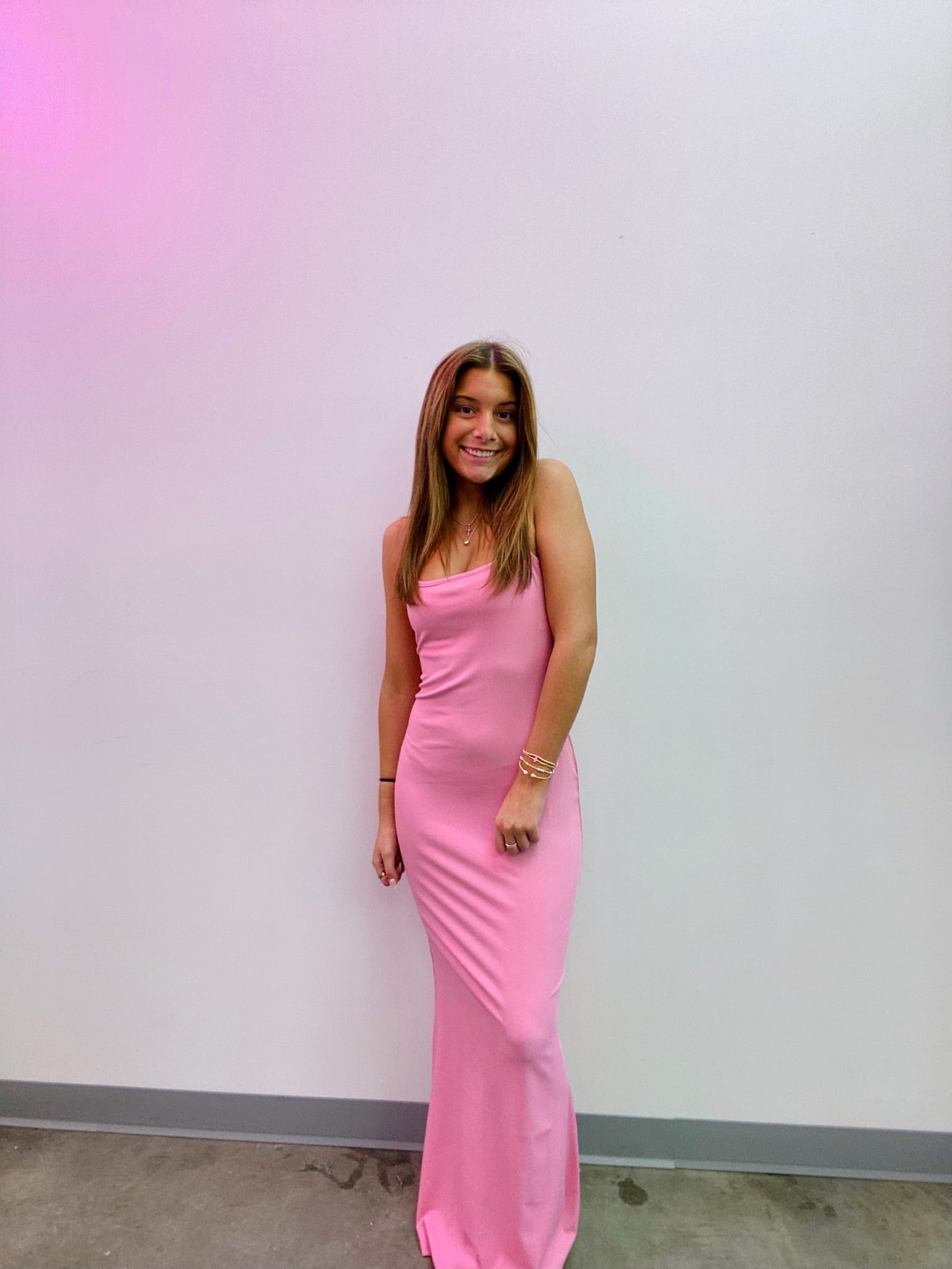 Bubblegum Pink Maxi Dress Ace of Grace Boutique Bubblegum Pink Maxi Dress Ace of Grace Boutique