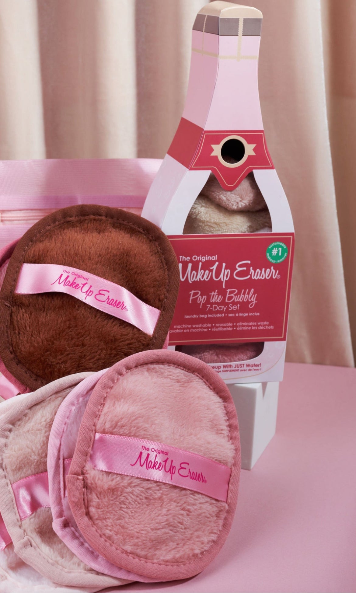Pop The Bubbly 7 Day Makeup Eraser Set
