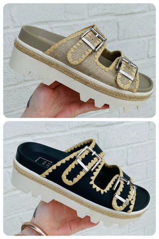 The Laura Sandal- platform, platform sandal, platform sandals, Shoes, shushop, Wedge, WEDGES-Ace of Grace Women's Boutique