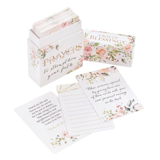 Box of Blessings Prayers to Strengthen Your Faith- Bible,Christian,Devotion,devotional,GIFT,gift idea,GIFT IDEAS,GIFT SET,gifts,pray,PRAYER,prayer journal,Praying-Ace of Grace Women's Boutique