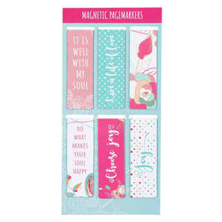 Magnetic Bookmark Set Well With My Soul- Bible,Christian,Devotion,devotional,GIFT,gift idea,GIFT IDEAS,GIFT SET,gifts,pray,PRAYER,prayer journal,Praying-Ace of Grace Women's Boutique