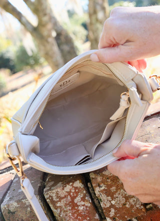 Caroline Hill - Bethany Crossbody Cream- bags,caroline hill,CAROLINE HILL PURSE,PURSE-Ace of Grace Women's Boutique