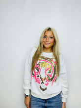 Tiger Long Sleeve Sequin Sweatshirt