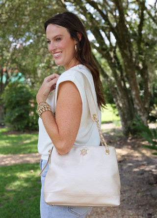 Teegan Tote - Pearl- Accessories,accessory,bags,BEACH TOTE,caroline hill,CAROLINE HILL CROSSBODY,CAROLINE HILL PURSE,PURSE,TOTE,TOTE BAG-Ace of Grace Women's Boutique