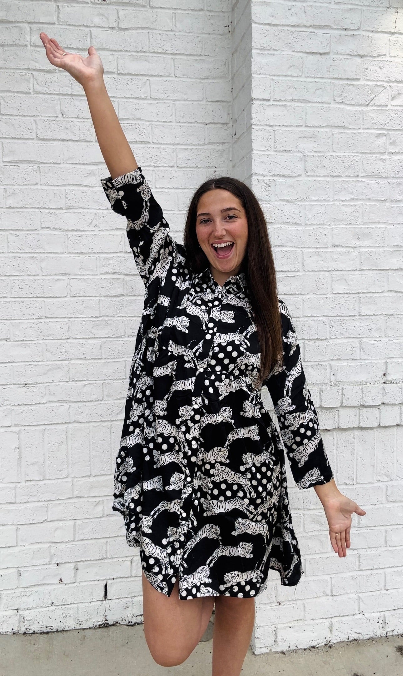 Black Animal Print Dress – Ace of Grace Boutique