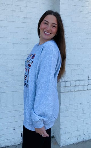 Saturdays in the South Sweatshirt- clothing, Curvy, football, Madelynn, MadelynnGrace, SEC, sweatshirt, SWEATSHIRTS, Tops-Ace of Grace Women's Boutique