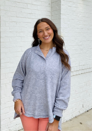 Oversized henley sweater hotsell