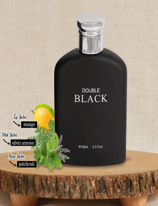 Double Black Spray Cologne Eau de Toilette For Men- Cologne,GIFT,gifts,men,MEN GIFTS,MEN'S GIFTS,mens,Mens Corner-Ace of Grace Women's Boutique