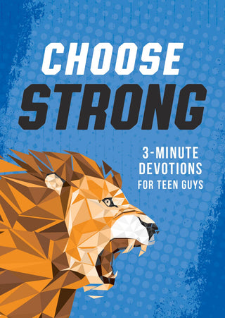 Choose Strong: 3-Minute Devotions for Teen Guys- book,Books,Devotion,devotional,gifts,men,MEN GIFTS,MEN'S GIFTS,Mens Corner-Ace of Grace Women's Boutique