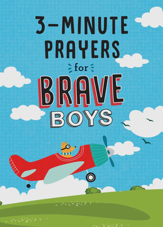 3-Minute Prayers for Brave Boys- Bible,book,Books,Devotion,devotional,gifts-Ace of Grace Women's Boutique