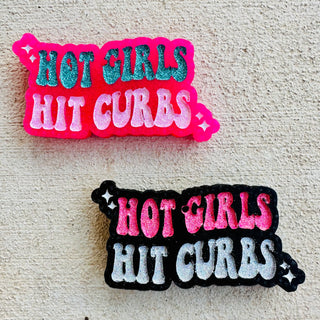 FRESHIE - Hot Girls Hit Curbs- Air freshener,CAR FRESHIE,FRESHENER,Freshie,GIFT,gifts-Ace of Grace Women's Boutique