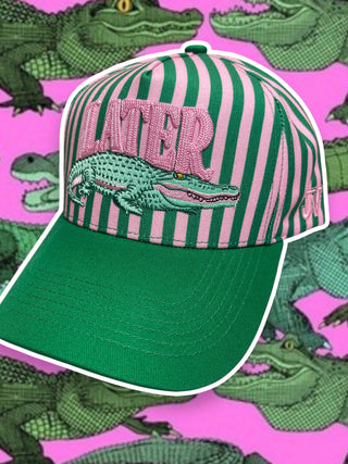 Later Gator Cap- cap,HAT,hats,later-Ace of Grace Women's Boutique
