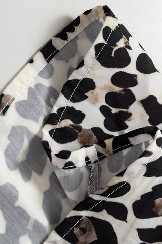 Leopard Print Long Sleeve Flared Dress-Dresses/Mini Dresses- All In Stock,Best In Stock,curv,Curvy,Detail Contrast Trim,dresses & rompers,Occasion Daily,PLUS,plus size,plus size dress,Print Leopard,Season Fall & Autumn,Silhouette A-Line,Style Western-Ace of Grace Women's Boutique