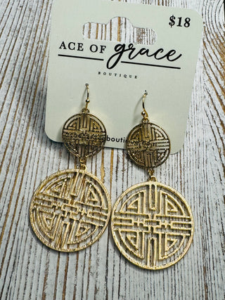 Statement Earrings- LIVESALE-Ace of Grace Women's Boutique