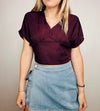 Classic Bleached Wrap Around Skort- concert, country concert, denim skort, game, game day, game days, gameday, skort, wrap skort-Ace of Grace Women's Boutique