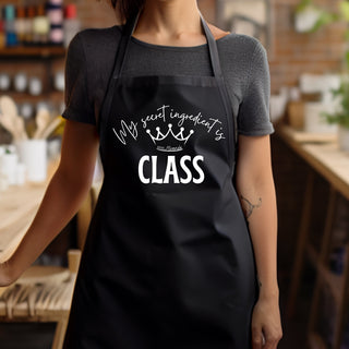 CLASSY Aprons • Miranda- Accessories, Apron, Classy, Cooking, Corn dip, Kitchen, Miranda, Stay classy-Ace of Grace Women's Boutique