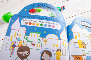 The Story of Christmas (Christmas Sticker Activity Book)- Bible,Devotion,devotional,GIFT,gift idea,GIFT IDEAS,GIFT SET,gifts-Ace of Grace Women's Boutique