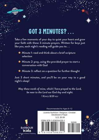 3-Minute Bedtime Prayers for Boys- Bible,Christian,Devotion,devotional,GIFT,gift idea,GIFT IDEAS,GIFT SET,gifts,men,MEN GIFTS,MEN'S GIFTS,mens,Mens Corner,pray,PRAYER,prayer journal,Praying-Ace of Grace Women's Boutique