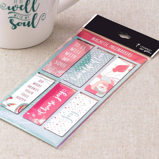Magnetic Bookmark Set Well With My Soul- Bible,Christian,Devotion,devotional,GIFT,gift idea,GIFT IDEAS,GIFT SET,gifts,pray,PRAYER,prayer journal,Praying-Ace of Grace Women's Boutique