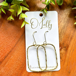 O’Lolly Hoop Gold Earrings- earring,EARRINGS,GOLD,gold earrings,Jewelry,o'lolly-Ace of Grace Women's Boutique