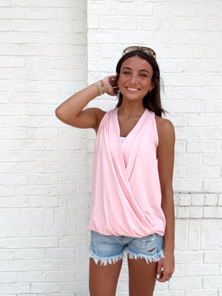 Wrap Halter Top- beach,Curvy,Halter,HALTER NECK,HALTER NECK TOP,halter top,PLUS,Tops-Ace of Grace Women's Boutique