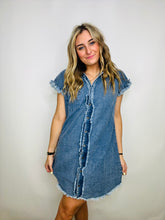 Classic Denim Button Down Dress