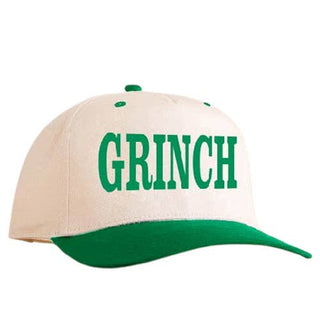 Embroidered Grlnch Trucker Hat- Accessories,Grinch,HAT,hats,Lulu,Lulu mac,merry,MERRY CHRISTMAS,Seasonal,trucker hat-Ace of Grace Women's Boutique