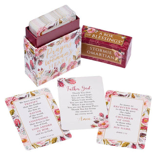 Box of Blessings Prayers for a Woman's Heart- Bible,Christian,Devotion,devotional,GIFT,gift idea,GIFT IDEAS,GIFT SET,gifts,pray,PRAYER,prayer journal,Praying-Ace of Grace Women's Boutique