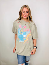 Khaki Wild & Free Graphic Tee
