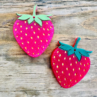 FRESHIE - Strawberry- Air freshener,CAR FRESHIE,FRESHENER,Freshie,gifts,Sweet,Sweet grace-Ace of Grace Women's Boutique